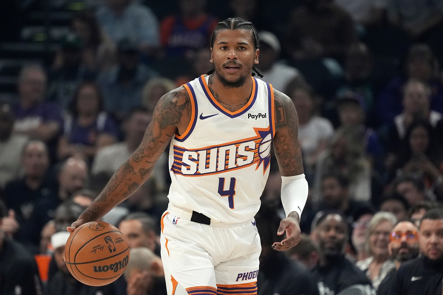 星空链官网-太阳主帅：杰伦·格林腿筋紧张 出于预防措施就没让他继续打